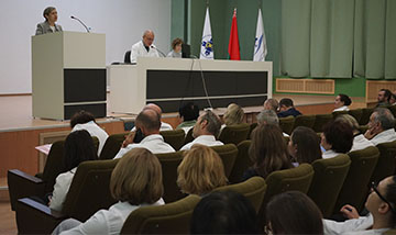 Встреча с главным правовым инспектором Белорусского профсоюза работников здравоохранения